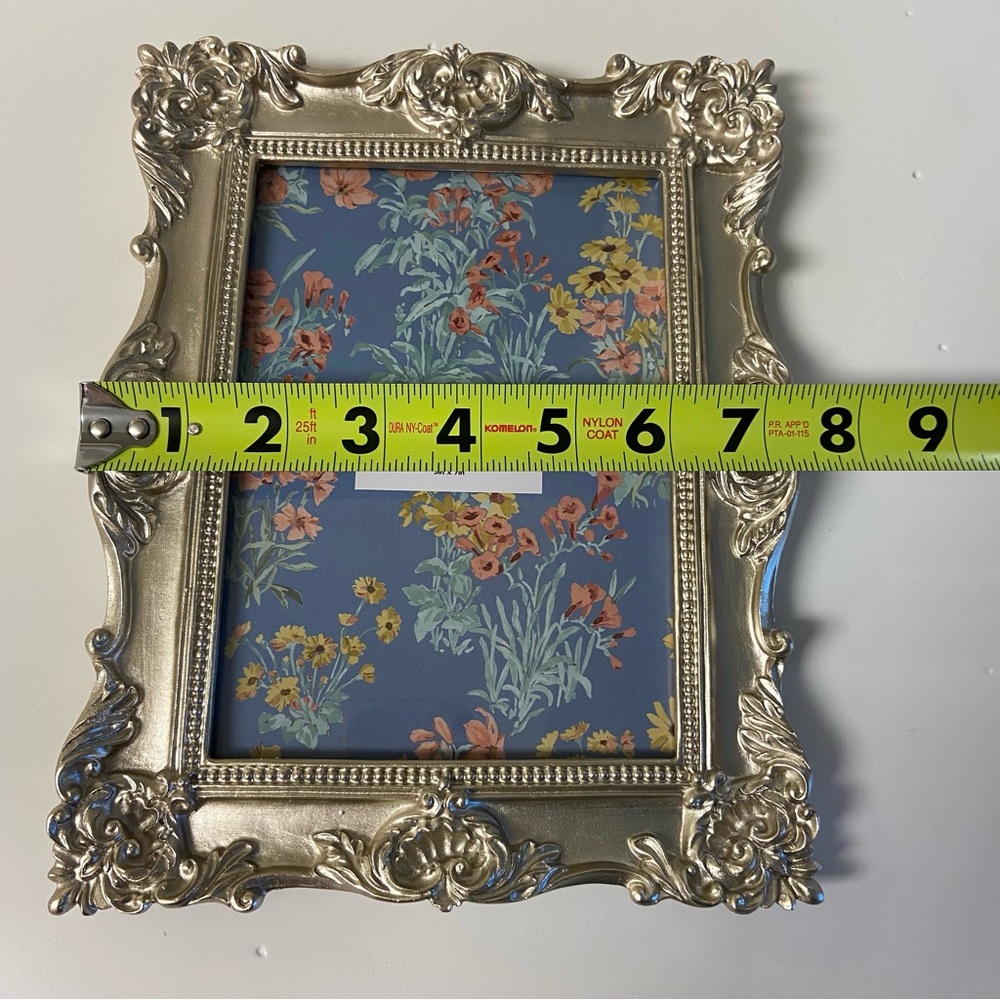 Laura Ashley Elegant Gold Floral Picture Frame - Picture 3 of 8